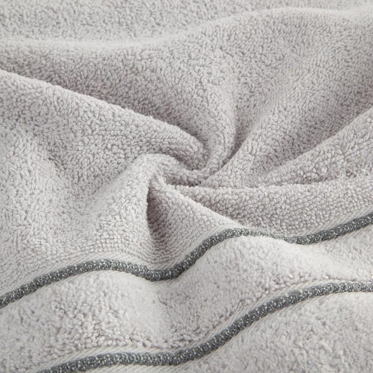 Eurofirany, ręcznik Sibel, 50-90 cm, srebrny
