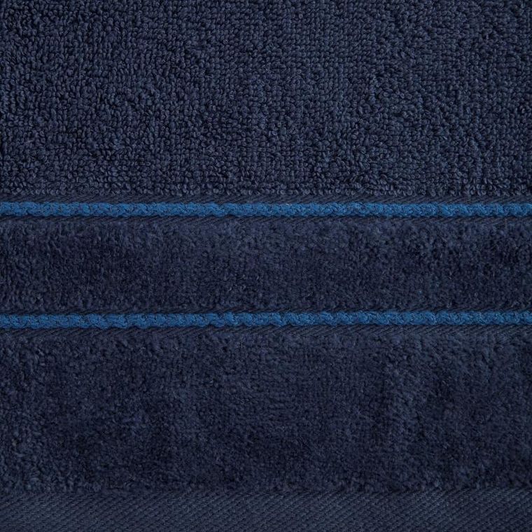 Eurofirany, ręcznik Sibel, 70-140 cm, granatowy