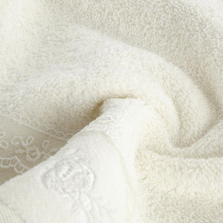 Eurofirany, ręcznik Sisi, 50-90 cm, kremowy