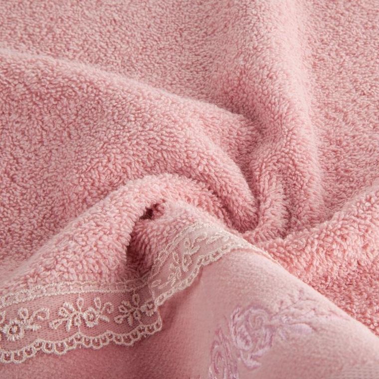 Eurofirany, ręcznik Sisi, 70-140 cm, różowy