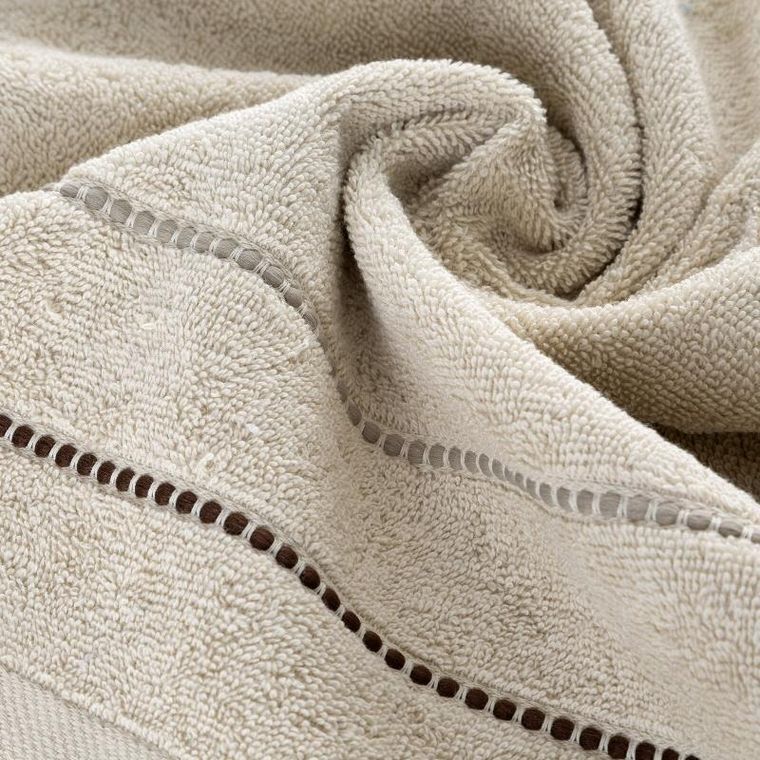 Eurofirany, ręcznik Suzi, 50-90 cm, beżowy