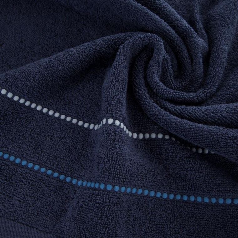 Eurofirany, ręcznik Suzi, 50-90 cm, granatowy