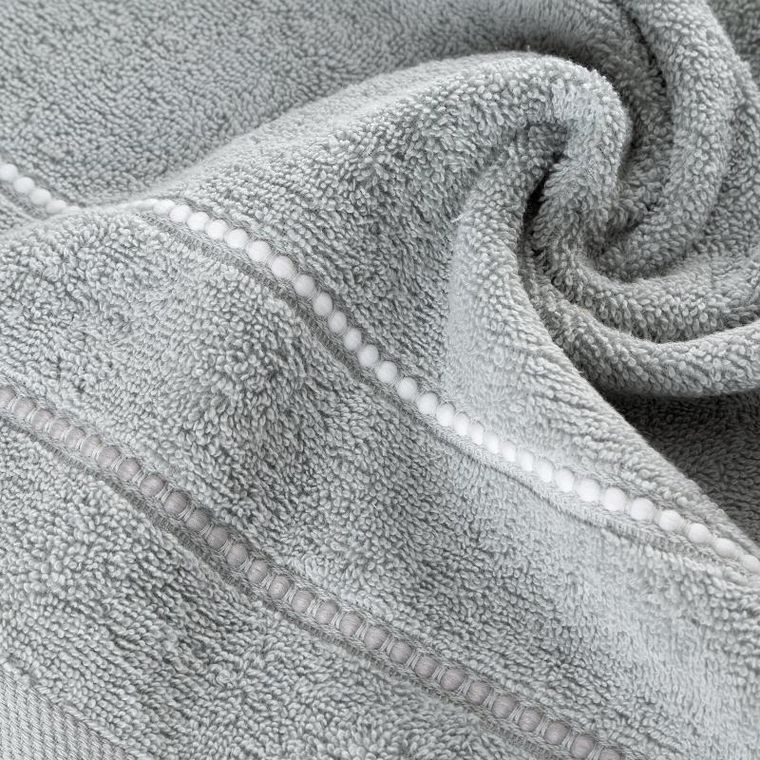 Eurofirany, ręcznik Suzi, 50-90 cm, jasnoszary