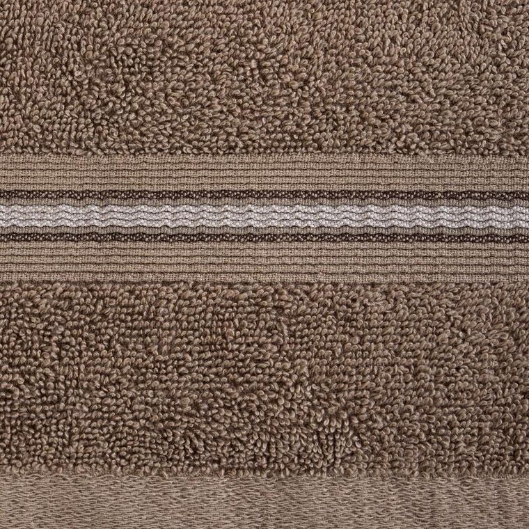 Eurofirany, ręcznik Tris, 30-50 cm, ciemnobeżowy