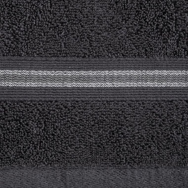 Eurofirany, ręcznik Tris, 30-50 cm, czarny