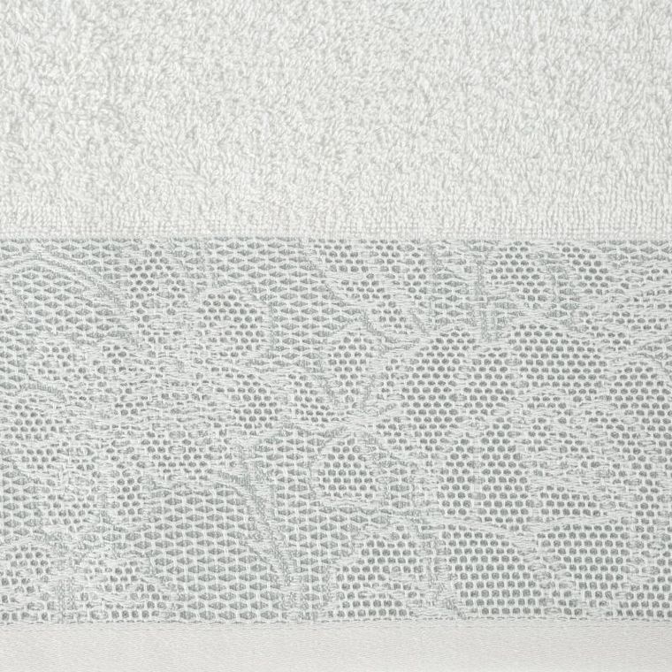 Eurofirany, ręcznik Tulia, 70-140 cm, biały