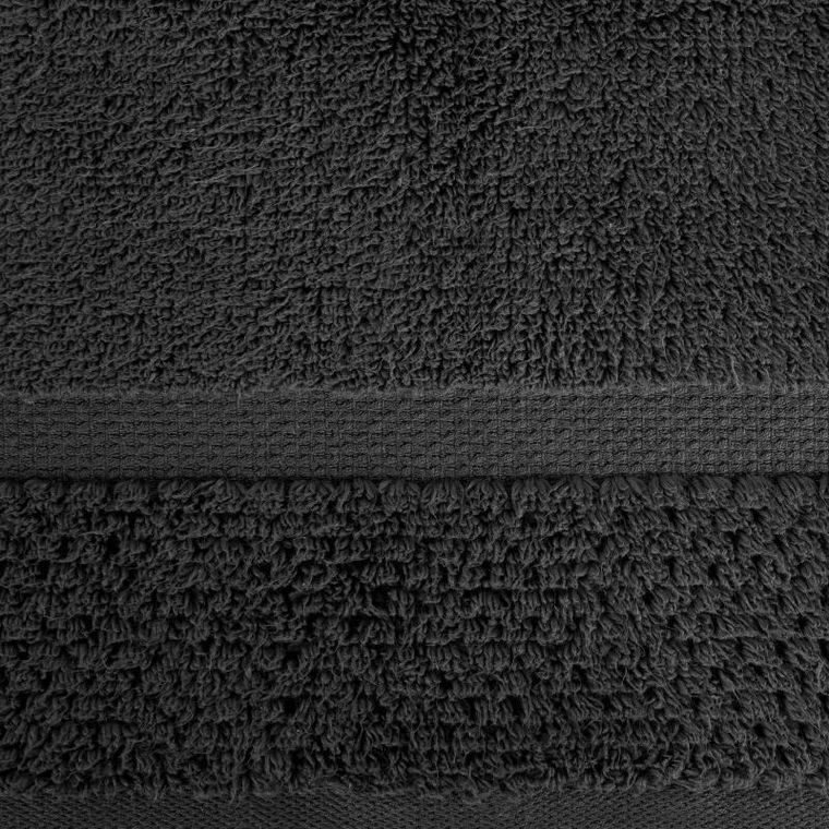 Eurofirany, ręcznik Vilia, 50-90 cm, ciemnografitowy
