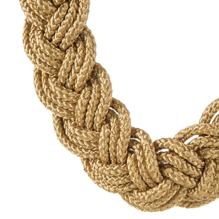 Eurofirany, sznur dekoracyjny Kayla, 74 cm, złoty