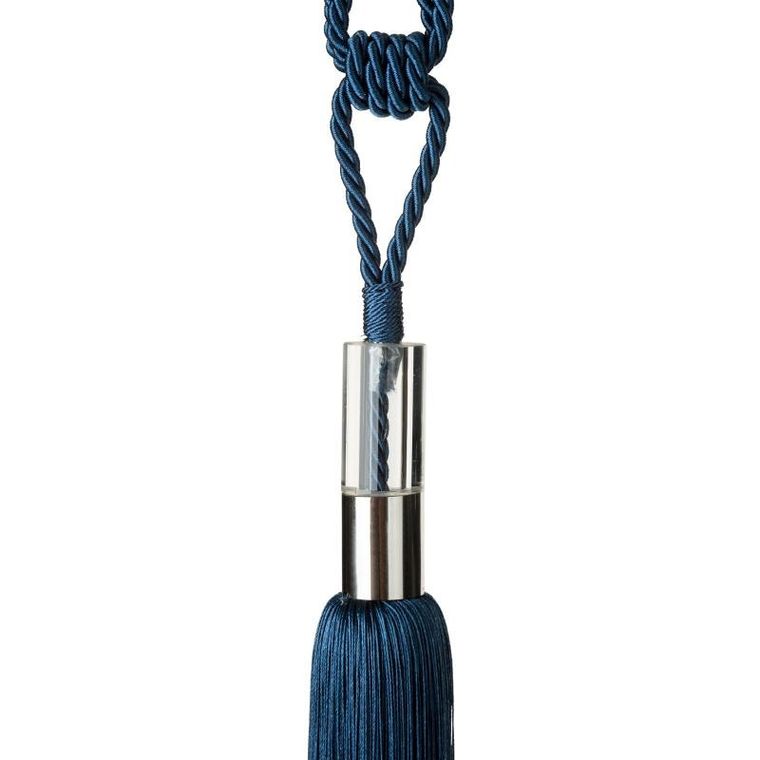 Eurofirany, sznur dekoracyjny, LuIza, 72-33 cm, ciemnoniebieski