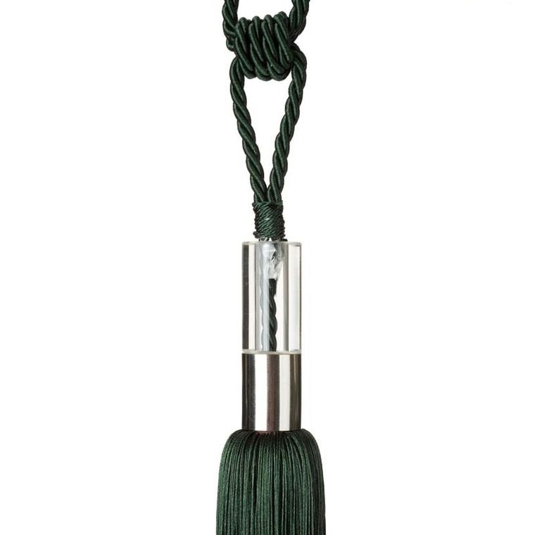 Eurofirany, sznur dekoracyjny, LuIza, 72-33 cm, ciemnoturkusowy