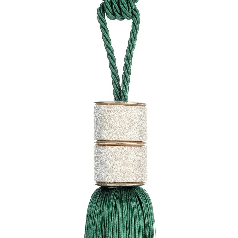 Eurofirany, sznur dekoracyjny, Nati, 70-32 cm, ciemnoturkusowy