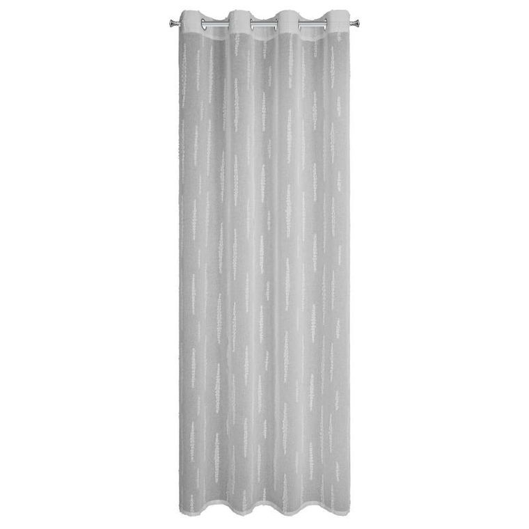 Eurofirany, zasłona gotowa, Aleni, 140-250 cm, srebrny