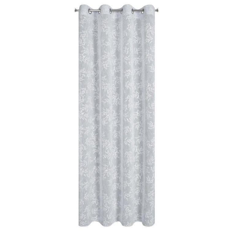 Eurofirany, zasłona gotowa, Amber, 140-250 cm, szary