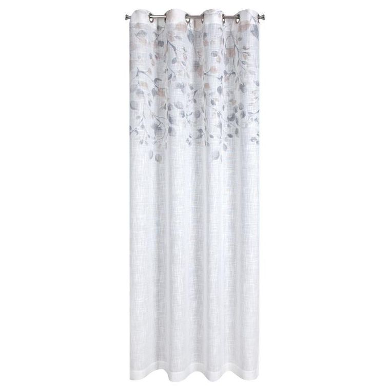 Eurofirany, zasłona gotowa, Ana, 140-250 cm, biały
