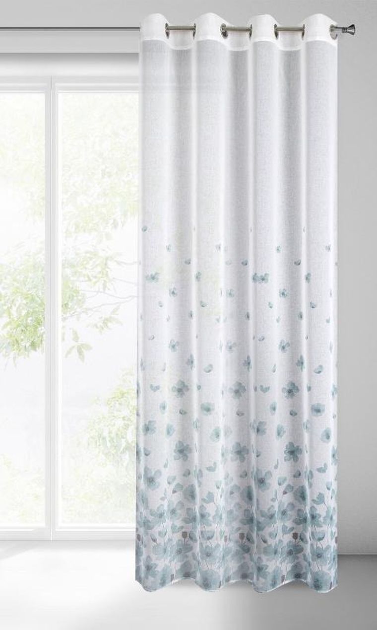 Eurofirany, zasłona gotowa, Andrea, 140-250 cm, biały