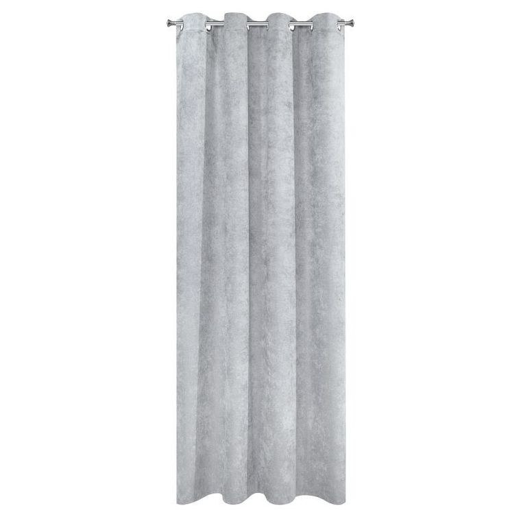 Eurofirany, zasłona gotowa, Anisa, 140-250 cm, szary