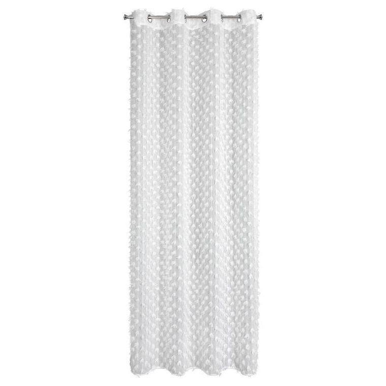 Eurofirany, zasłona gotowa, Aurelia, 135-250 cm, biały