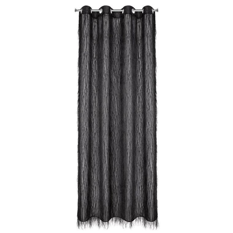 Eurofirany, zasłona gotowa, Aurora, 140-250 cm, czarny