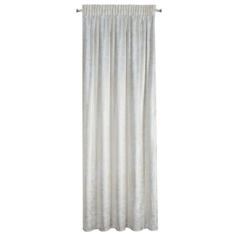 Eurofirany, zasłona gotowa, Avena, na taśmie, 135-270 cm, biały