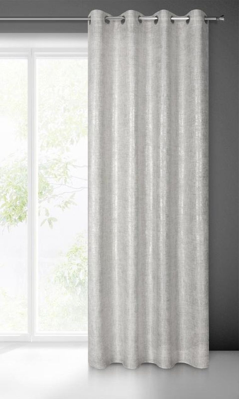 Eurofirany, zasłona gotowa, Blanka, 140-250 cm, popielaty