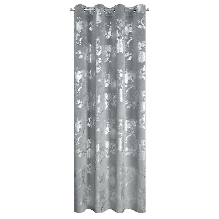Eurofirany, zasłona gotowa Celia, 140-250 cm, stalowy