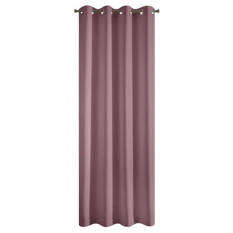 Eurofirany, zasłona gotowa D91 Adore, 140-250 cm, ciemnoróżowy