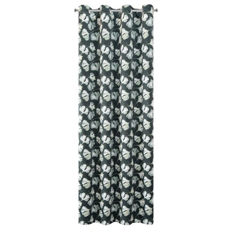 Eurofirany, zasłona gotowa D91 Aida, 140-250 cm, czarny