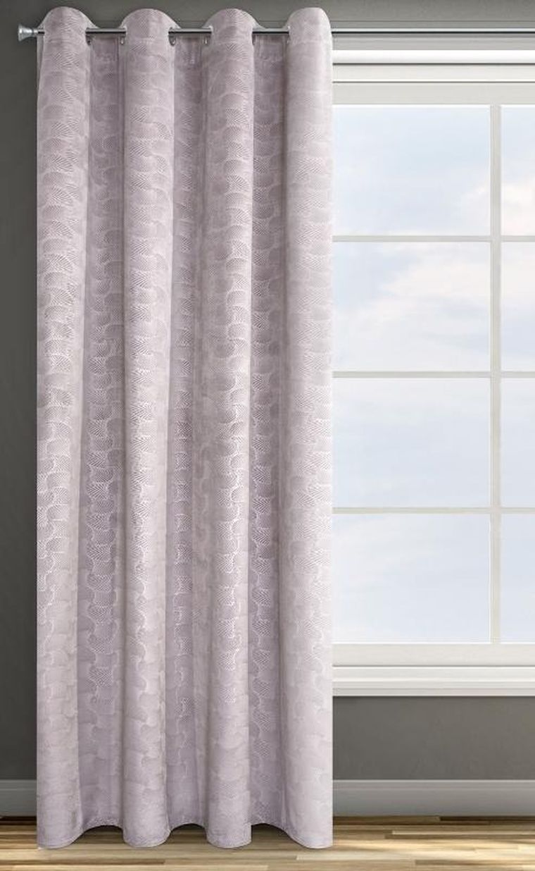 Eurofirany, zasłona gotowa D91 Ellen, 140-250 cm, pudrowy