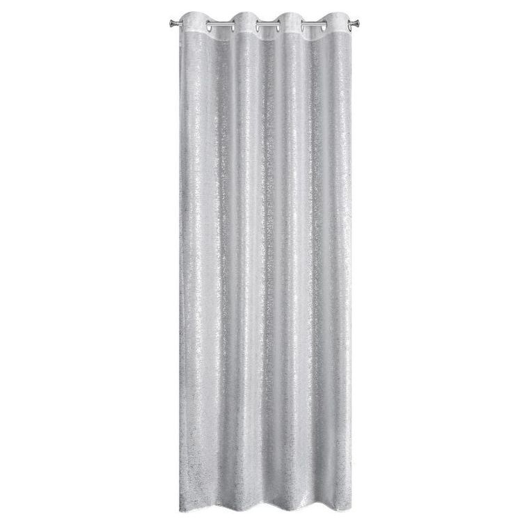 Eurofirany, zasłona gotowa D91 Mily, 140-250 cm, biały