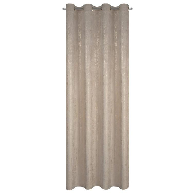 Eurofirany, zasłona gotowa, Dara, 140-250 cm, ciemnobeżowy