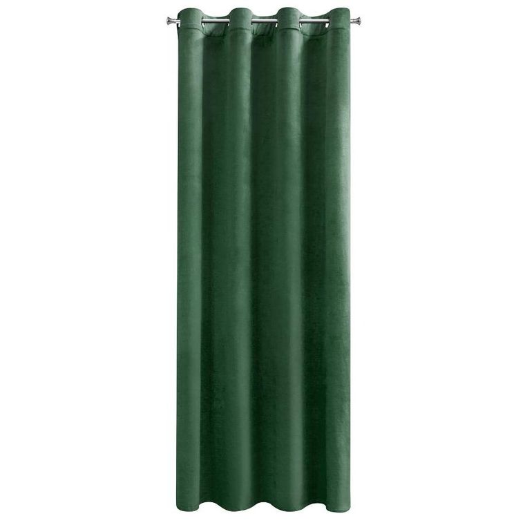 Eurofirany, zasłona gotowa, Darla, 140-250 cm, ciemnozielony