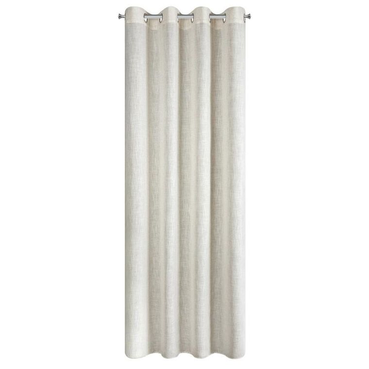 Eurofirany, zasłona gotowa, Elina, 140-250 cm, naturalny