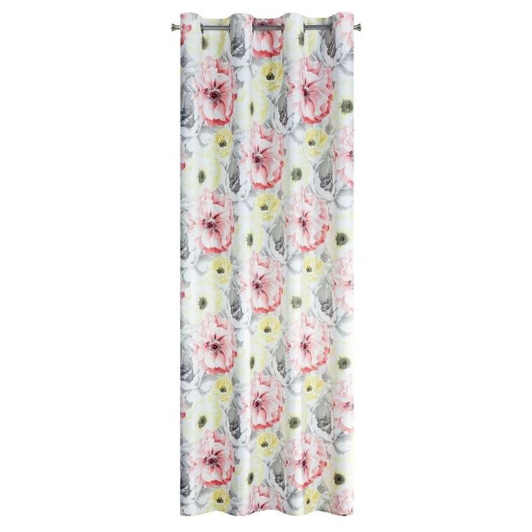 Eurofirany, zasłona gotowa, Elodia, 140-250 cm, różowy