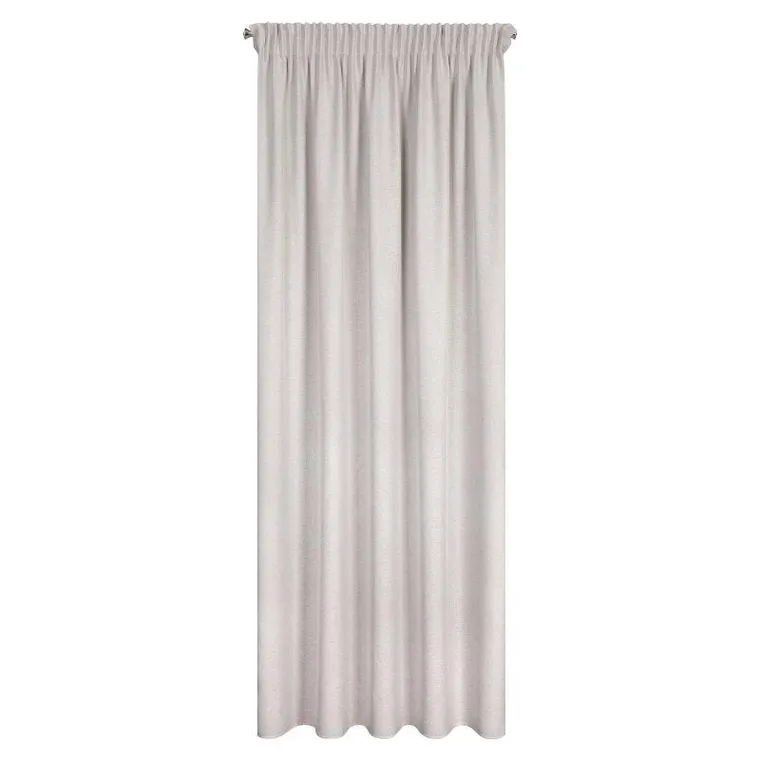 Eurofirany, zasłona gotowa, Eris, na taśmie, 140-270 cm, ciemnobeżowy