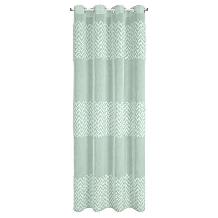 Eurofirany, zasłona gotowa, Esteri, 140-250 cm, miętowy