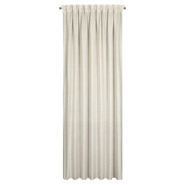 Eurofirany, zasłona gotowa,, Etna, na taśmie, 140-270 cm, naturalny