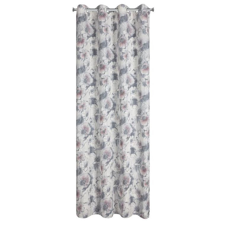 Eurofirany, zasłona gotowa, Frida, 140-260 cm, szary