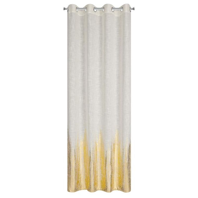 Eurofirany, zasłona gotowa, Imani, 135-250 cm, naturalny