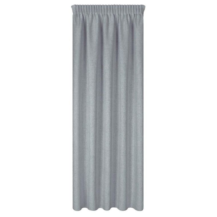 Eurofirany, zasłona gotowa, Jula2, na taśmie, 140-270 cm, ciemnoniebieski