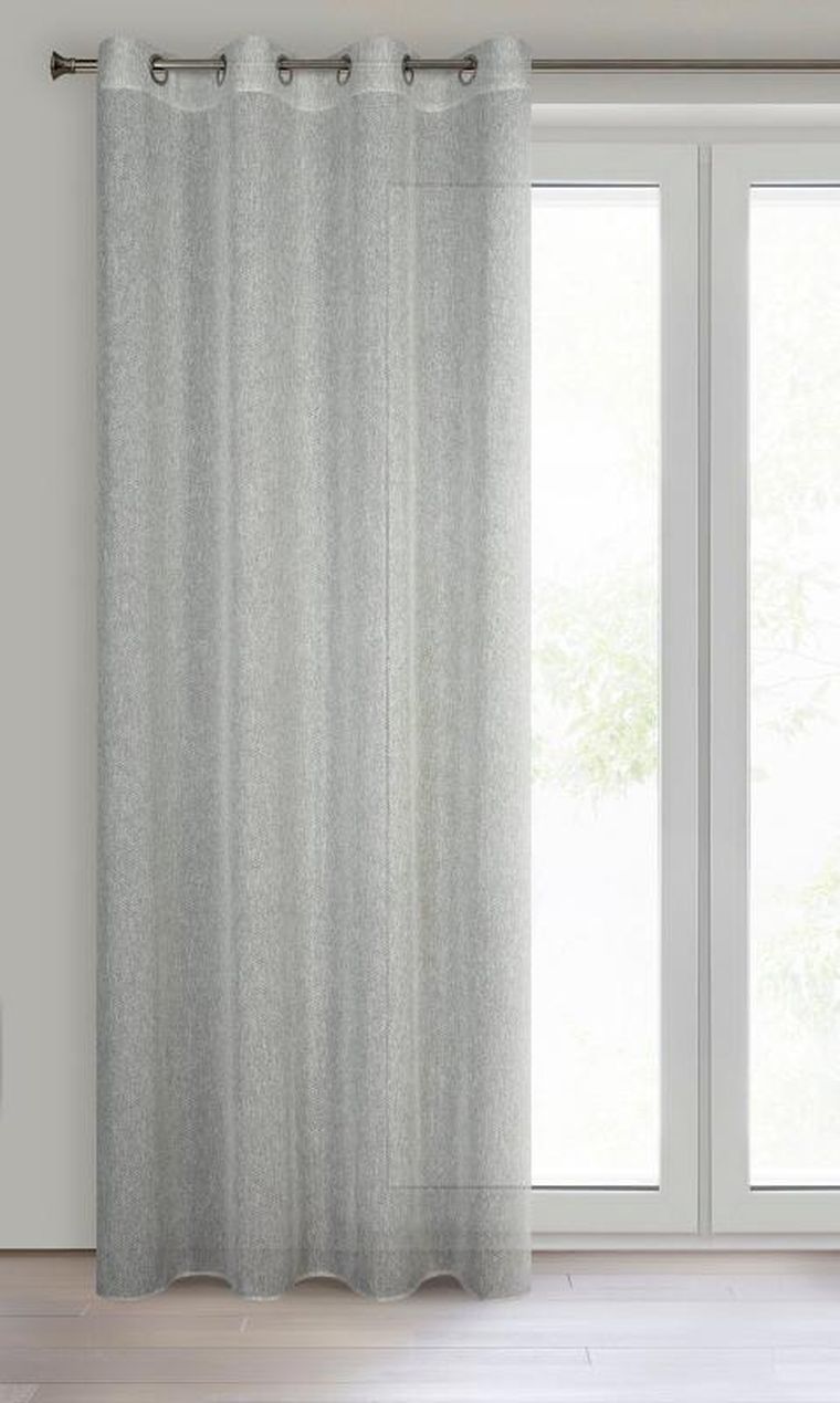 Eurofirany, zasłona gotowa, Kendal, 140-250 cm, popielaty