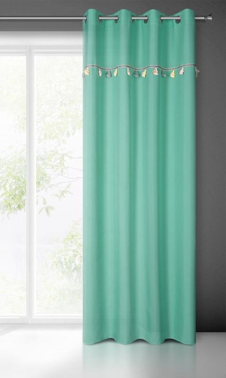 Eurofirany, zasłona gotowa, kids, 140-250 cm, miętowy