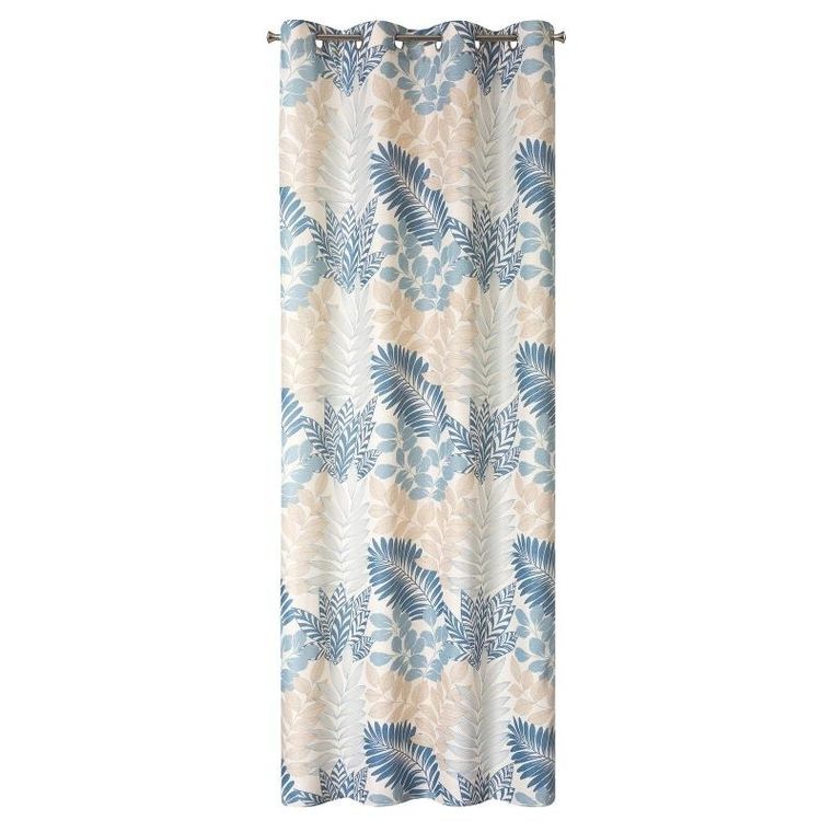 Eurofirany, zasłona gotowa, Lenny 140-250 cm, naturalny