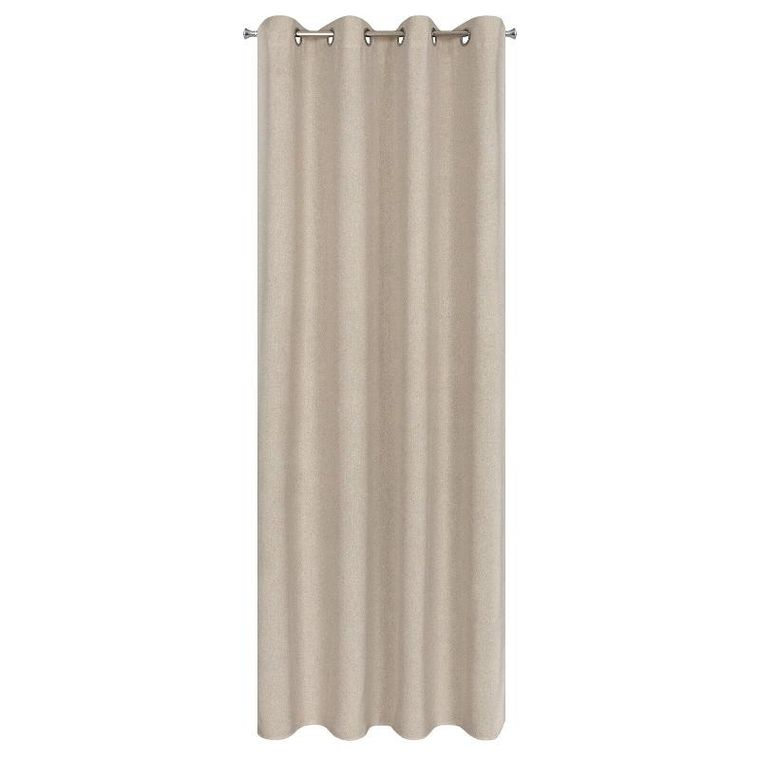 Eurofirany, zasłona gotowa, Lidia, 140-250 cm, beżowy