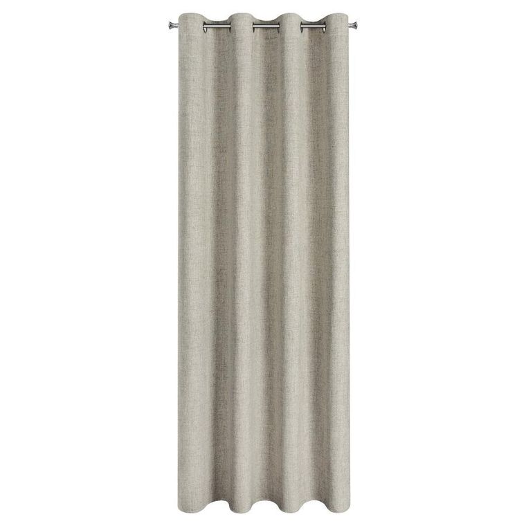 Eurofirany, zasłona gotowa, Linda, 140-250 cm, ciemnobeżowy