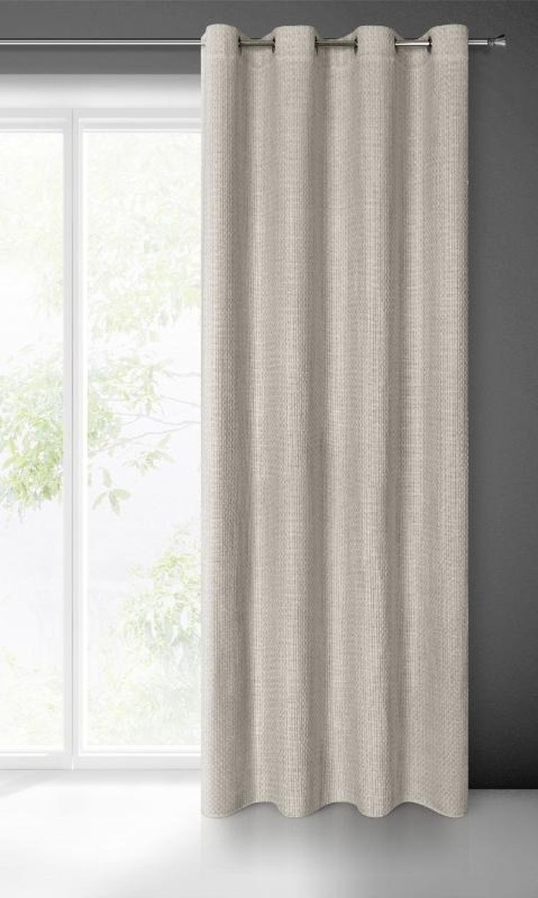 Eurofirany, zasłona gotowa, Madison, 140-250 cm, szary