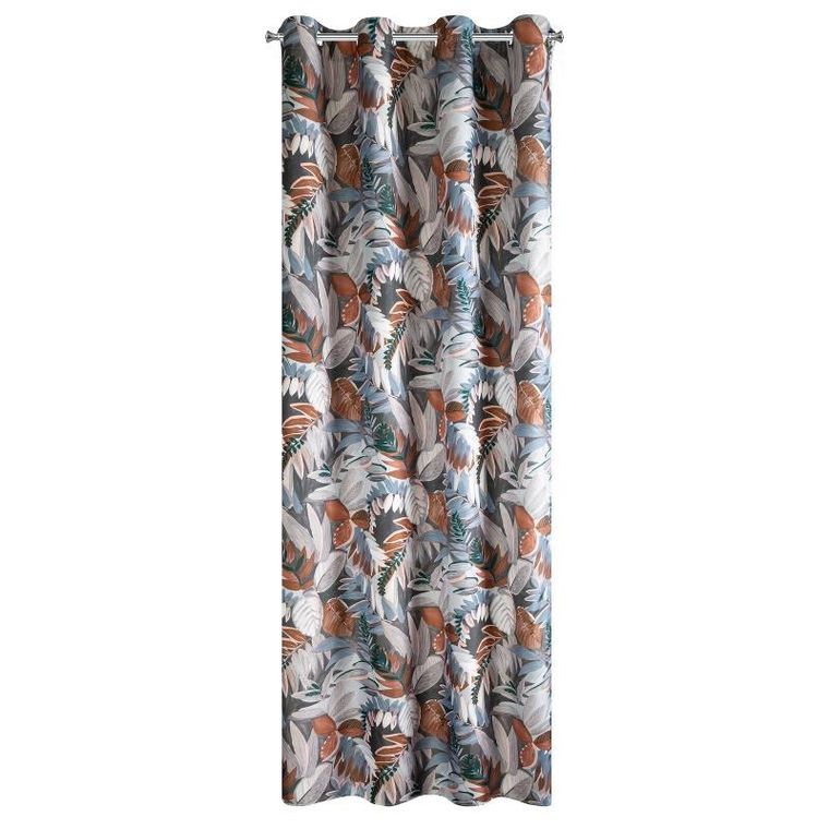 Eurofirany, zasłona gotowa, Marila, 140-270 cm, stalowy