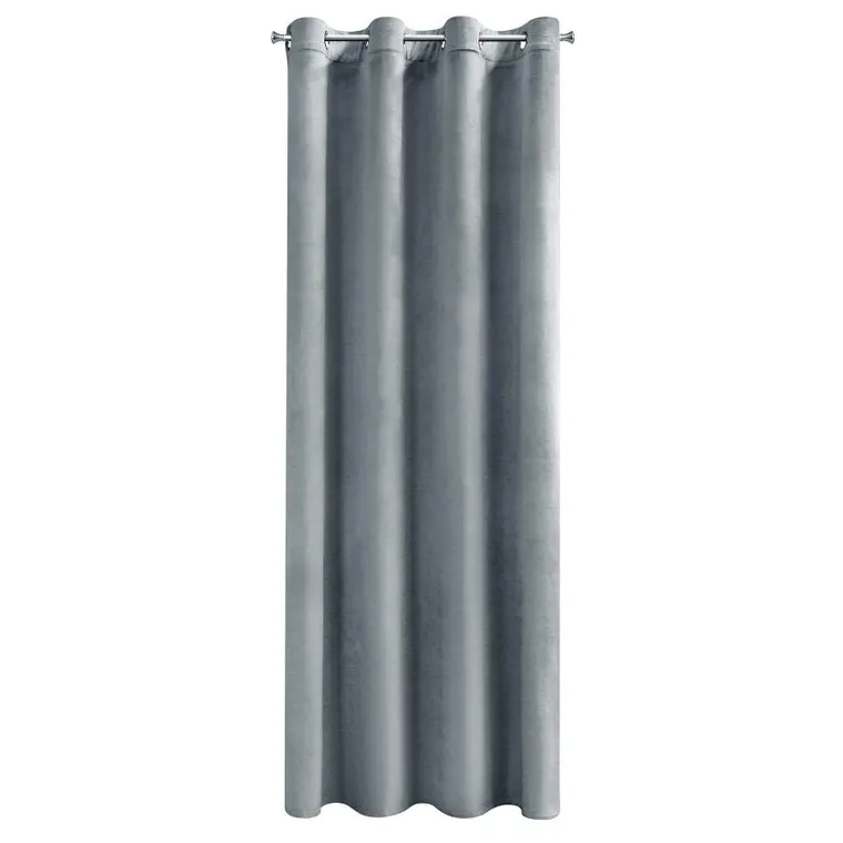 Eurofirany, zasłona gotowa, Melanie, 140-260 cm, szary
