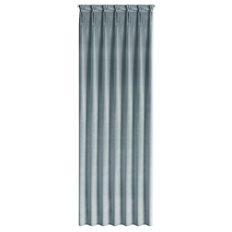 Eurofirany, zasłona gotowa, Melanie, 80-270 cm, szary