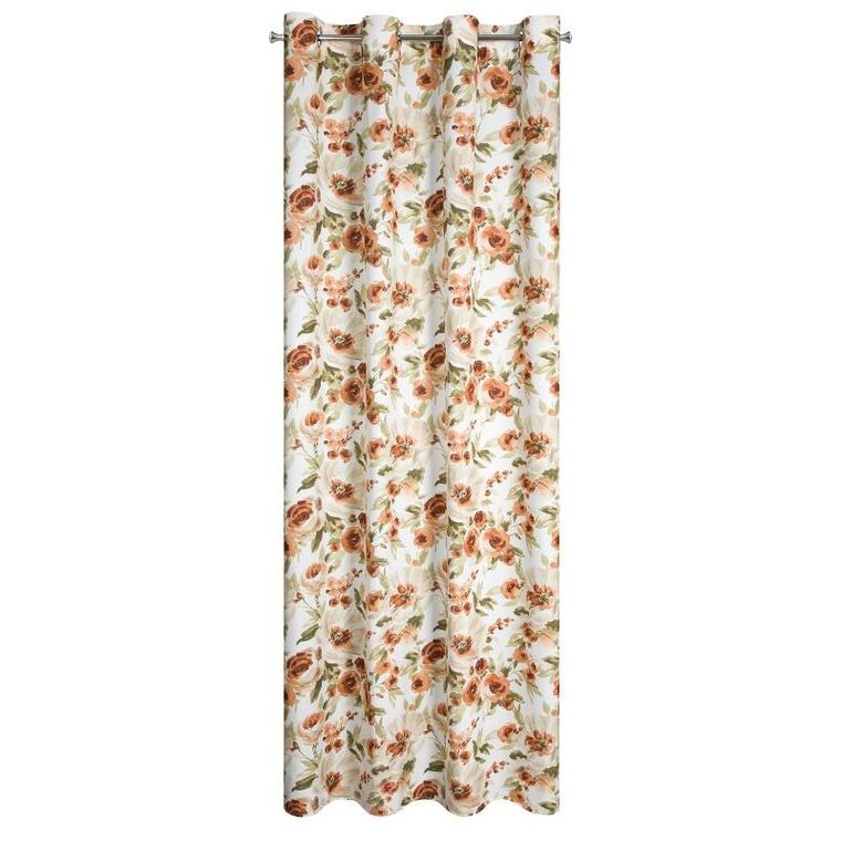 Eurofirany, zasłona gotowa, Mila, 140-250 cm, rudy