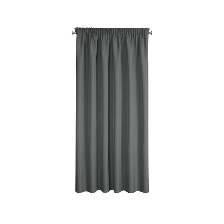 Eurofirany, zasłona gotowa na taśmie, Rita, 140-175 cm, grafitowy